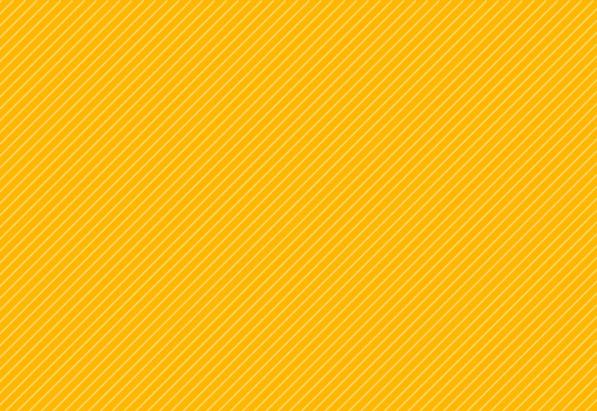 yellow striped patterned object